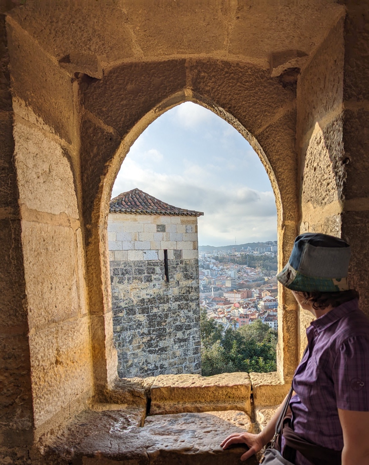Solve A View from Castelo de São Jorge, Lisbon Castle jigsaw puzzle ...