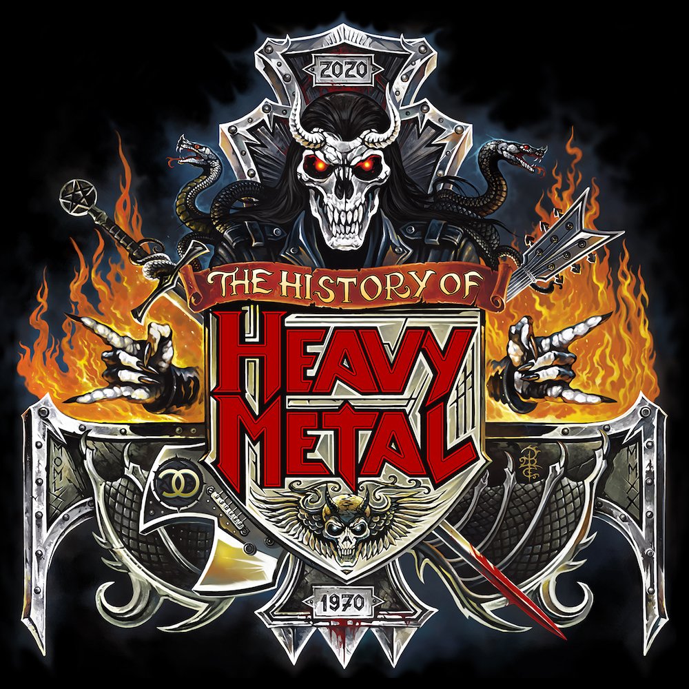 Solve The History of Heavy Metal jigsaw puzzle online with 64 pieces