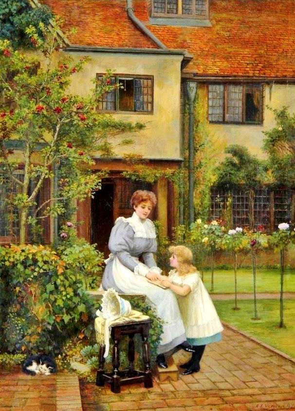 Solve Arthur Longley Vernon jigsaw puzzle online with 140 pieces