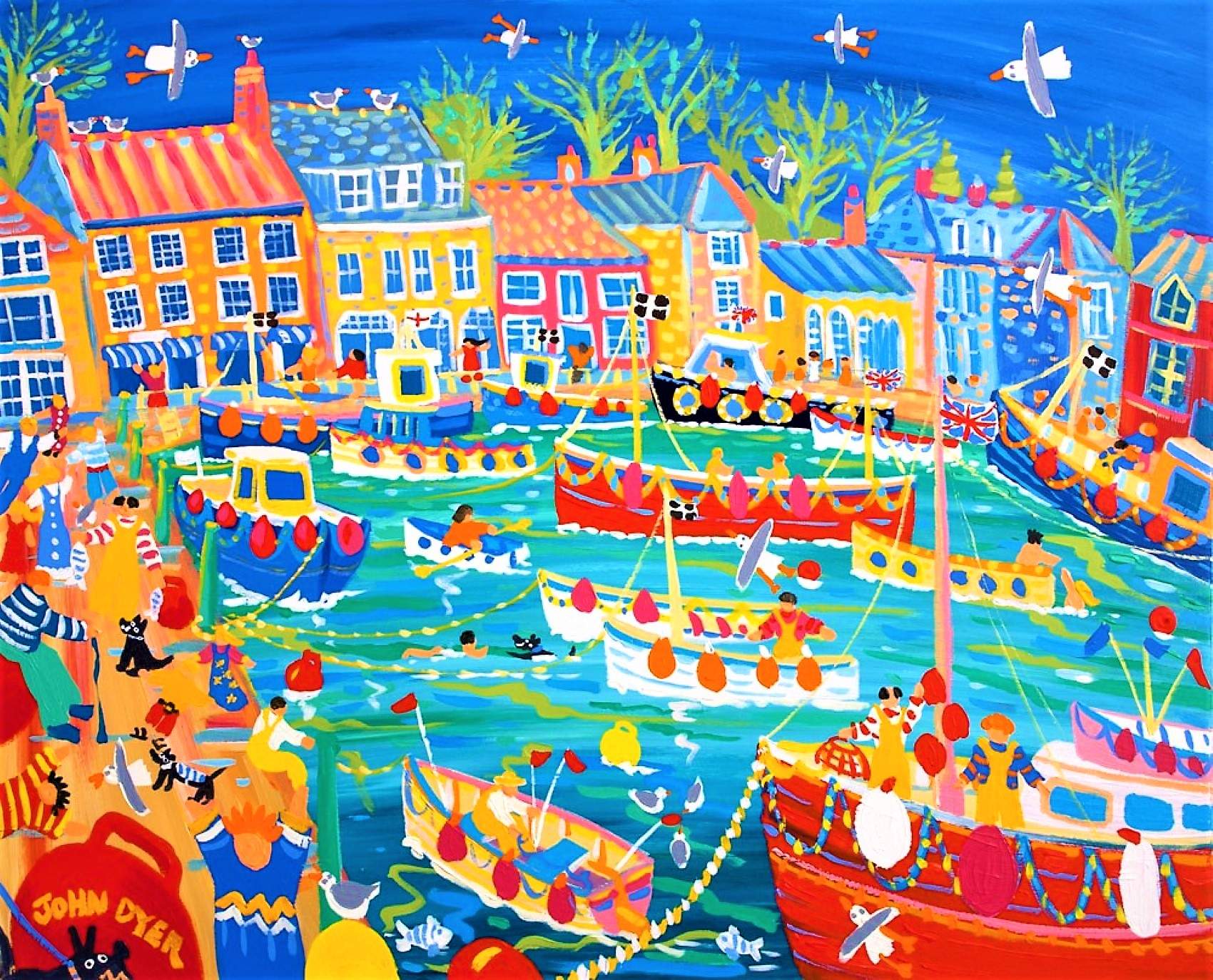 Solve Padstow Paradise jigsaw puzzle online with 320 pieces