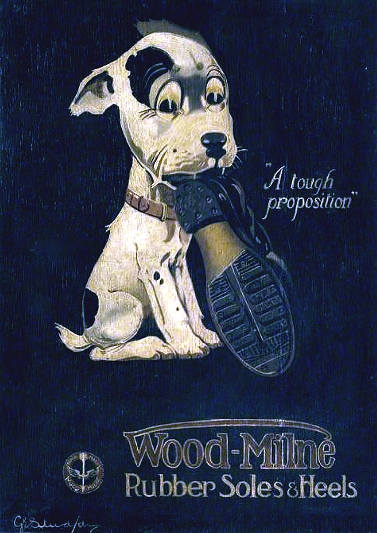 Panneau Métallique Publicitaire Vintage Wood's Lures - Décoration Atelier 9x12 Pouces