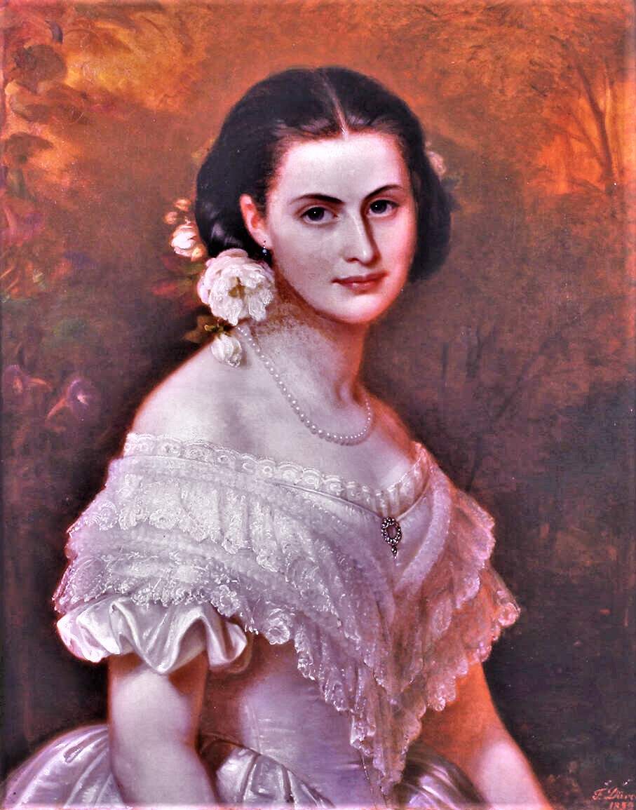 Solve Carlotta Freiin von BreidbachBürresheim (1859) jigsaw puzzle