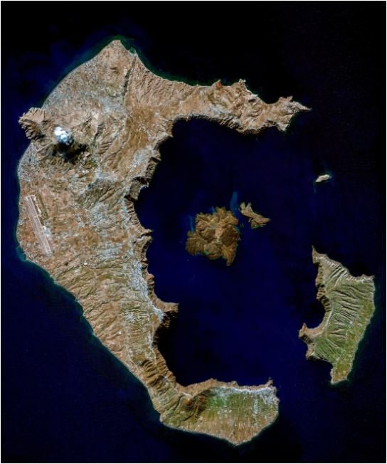 Solve "Santorini Earthquakes" Feb. 3, 2025 jigsaw puzzle online with 12