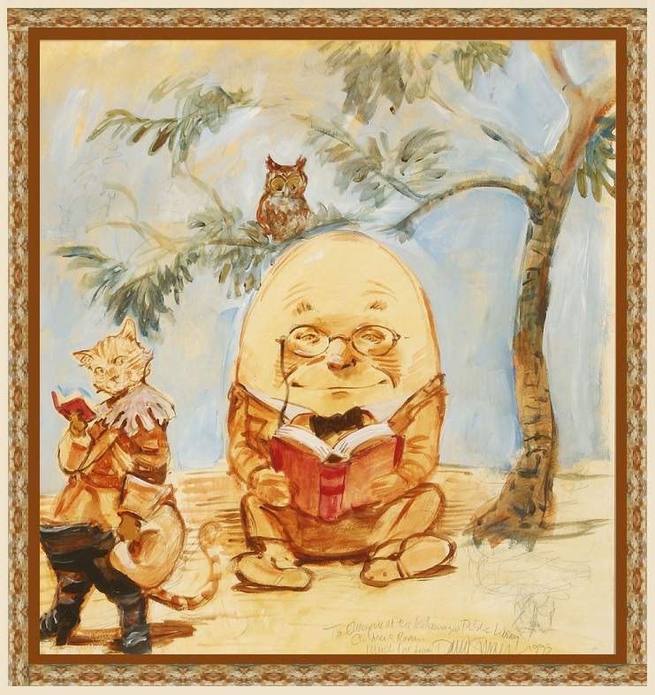 Solve Humpty Dumpty jigsaw puzzle online with 121 pieces