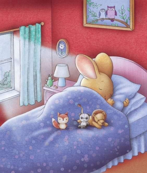 Solve How bunnies sleep jigsaw puzzle online with 72 pieces