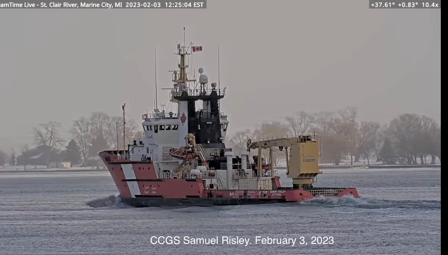 Solve CCGS Samuel Risley, Marine City, February 3, 2023 jigsaw puzzle ...
