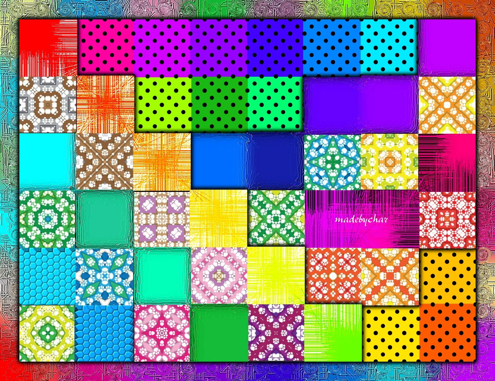 Solve The Pixel Mixer is getting restless... jigsaw puzzle online with