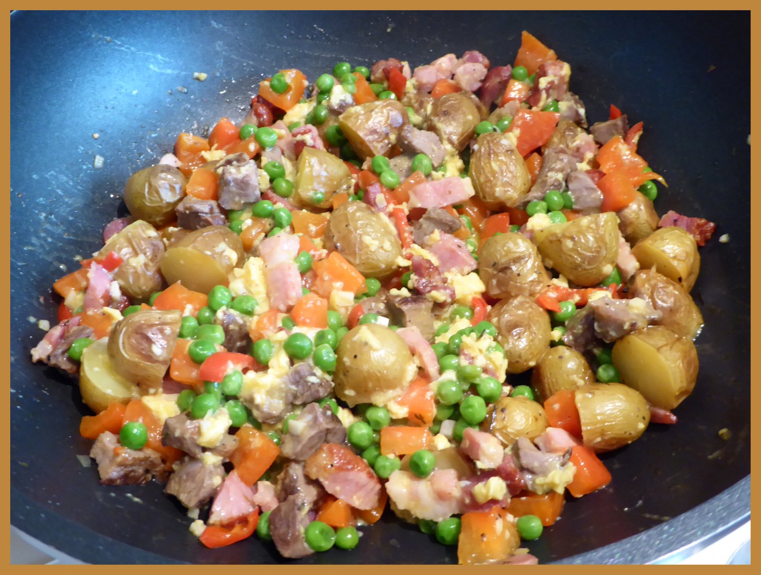 Puzzle 12 pièces Wok meals. Wok maaltijden. Jigidi