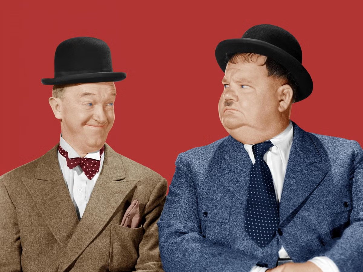 Solve Laurel and Hardy jigsaw puzzle online with 266 pieces