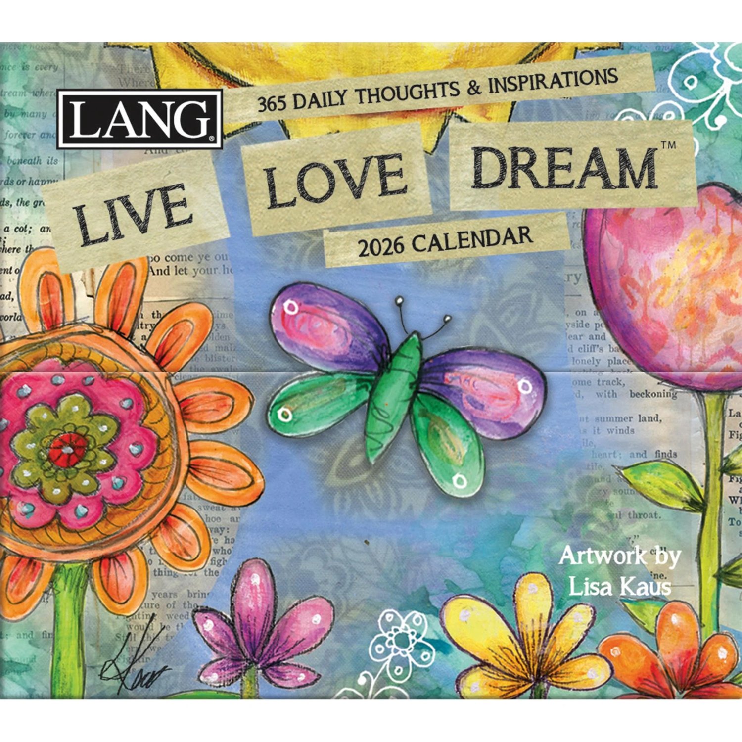 Solve LANG 2026 Wall Calendar Cover Jigsaw Puzzle Online With 256 Pieces 
