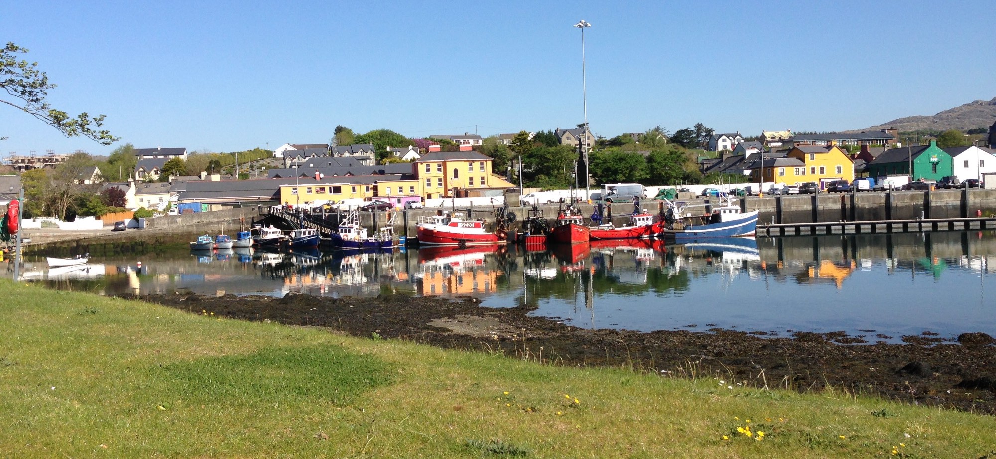 Solve Berehaven Harbour jigsaw puzzle online with 300 pieces