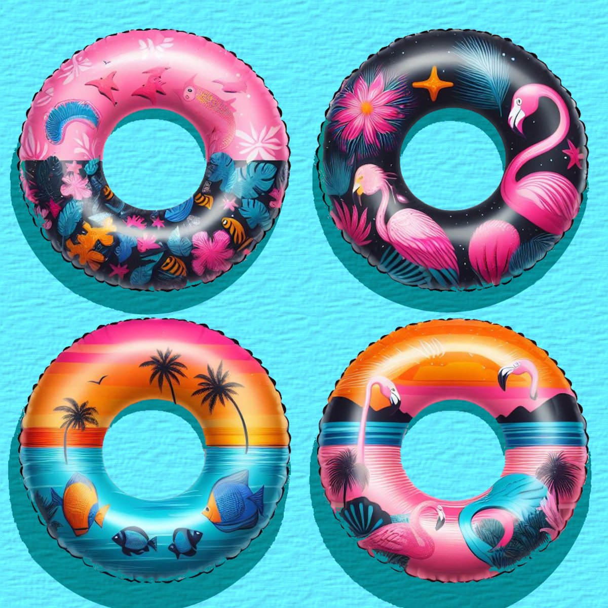 Solve INNER TUBES jigsaw puzzle online with 36 pieces