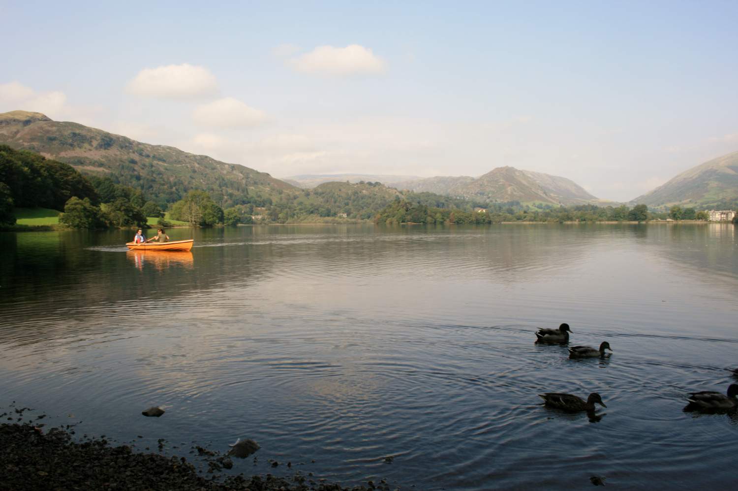 Solve Grasmere and Helm Crag jigsaw puzzle online with 77 pieces