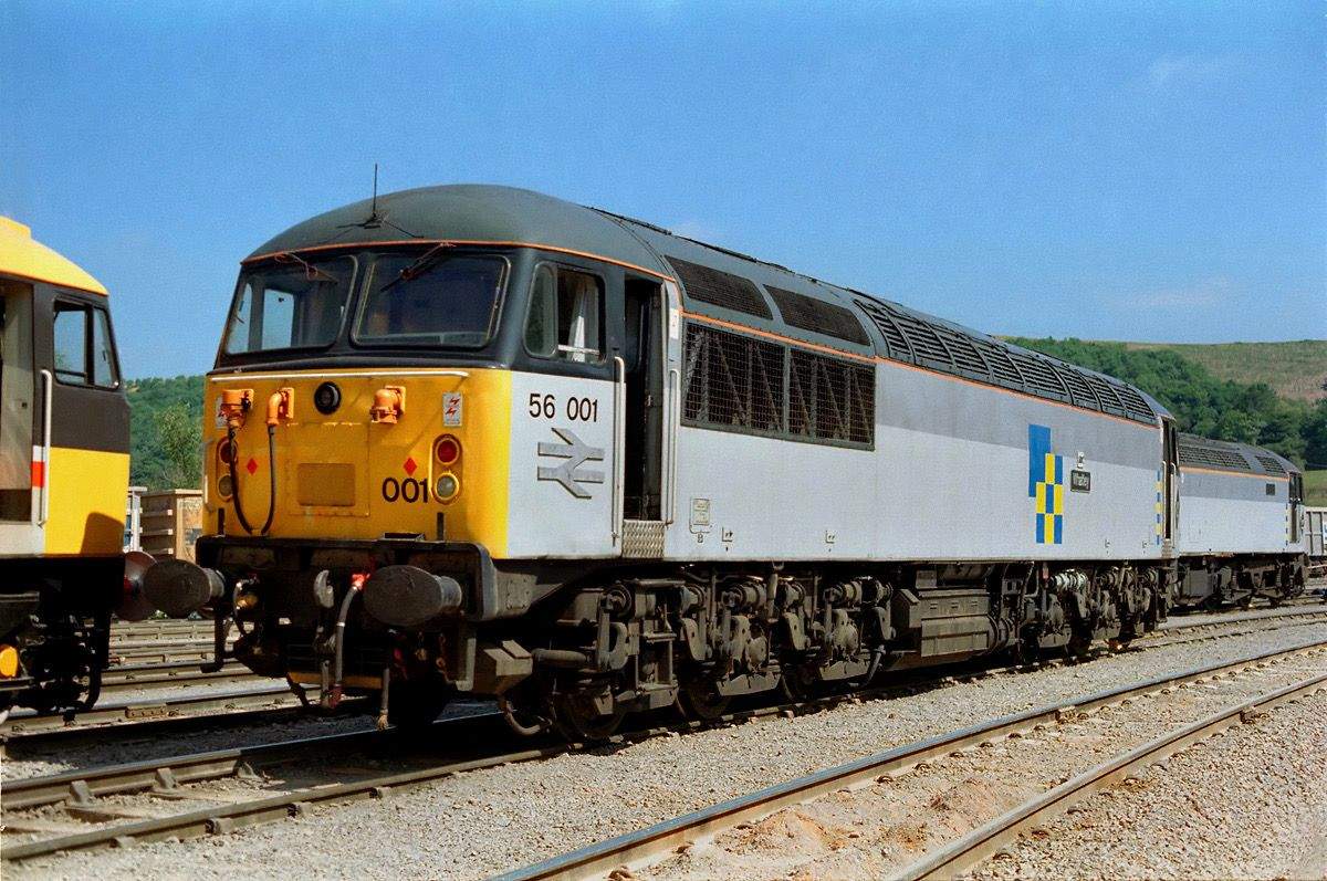 Solve British Rail Class 56 Type 5 56001. jigsaw puzzle online with 150 ...