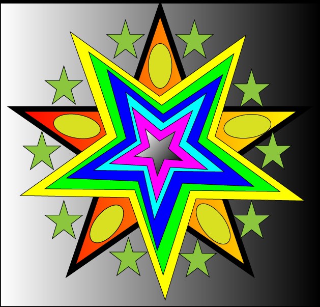 Solve Stars 2 jigsaw puzzle online with 72 pieces