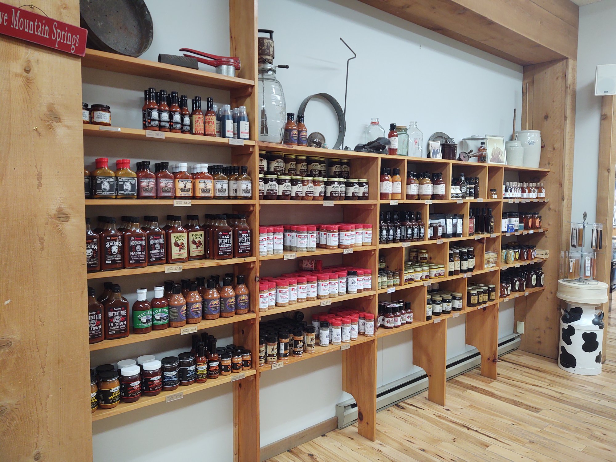 Solve W. Jefferson cheese factory gift shop jigsaw puzzle online with