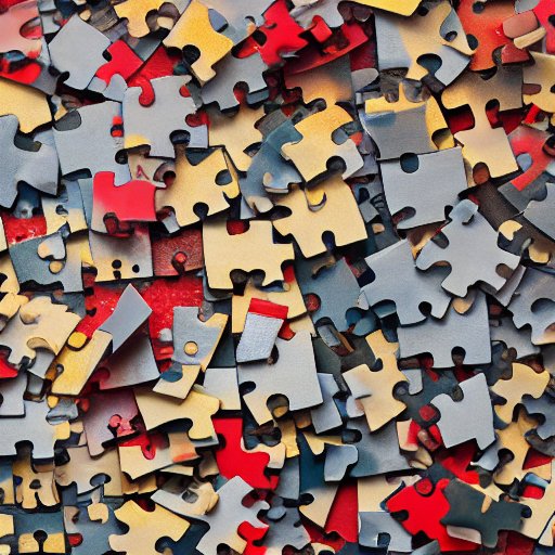 Solve AI (Artificial Intelligence) creation jigsaw puzzle jigsaw