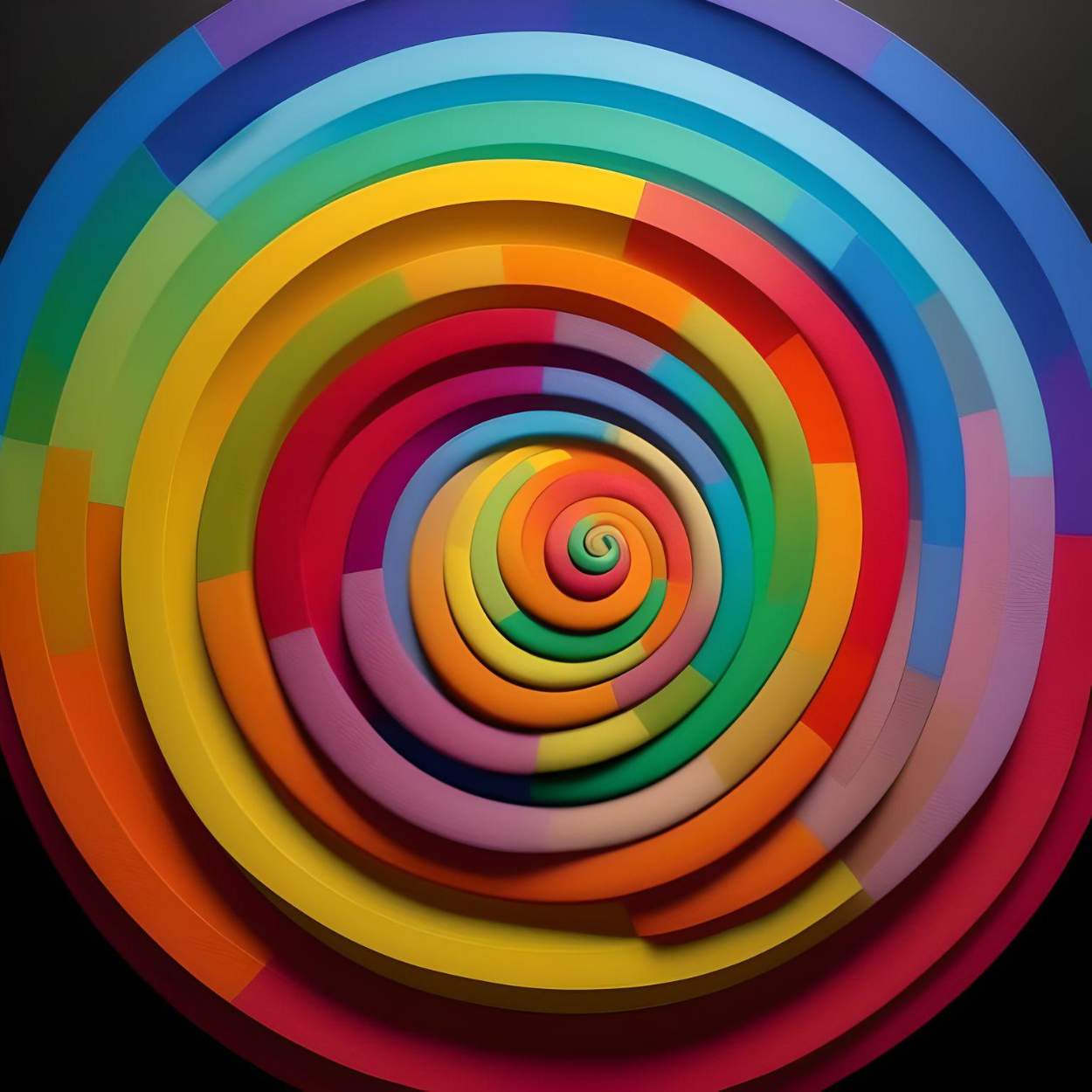 Solve Spirale jigsaw puzzle online with 100 pieces