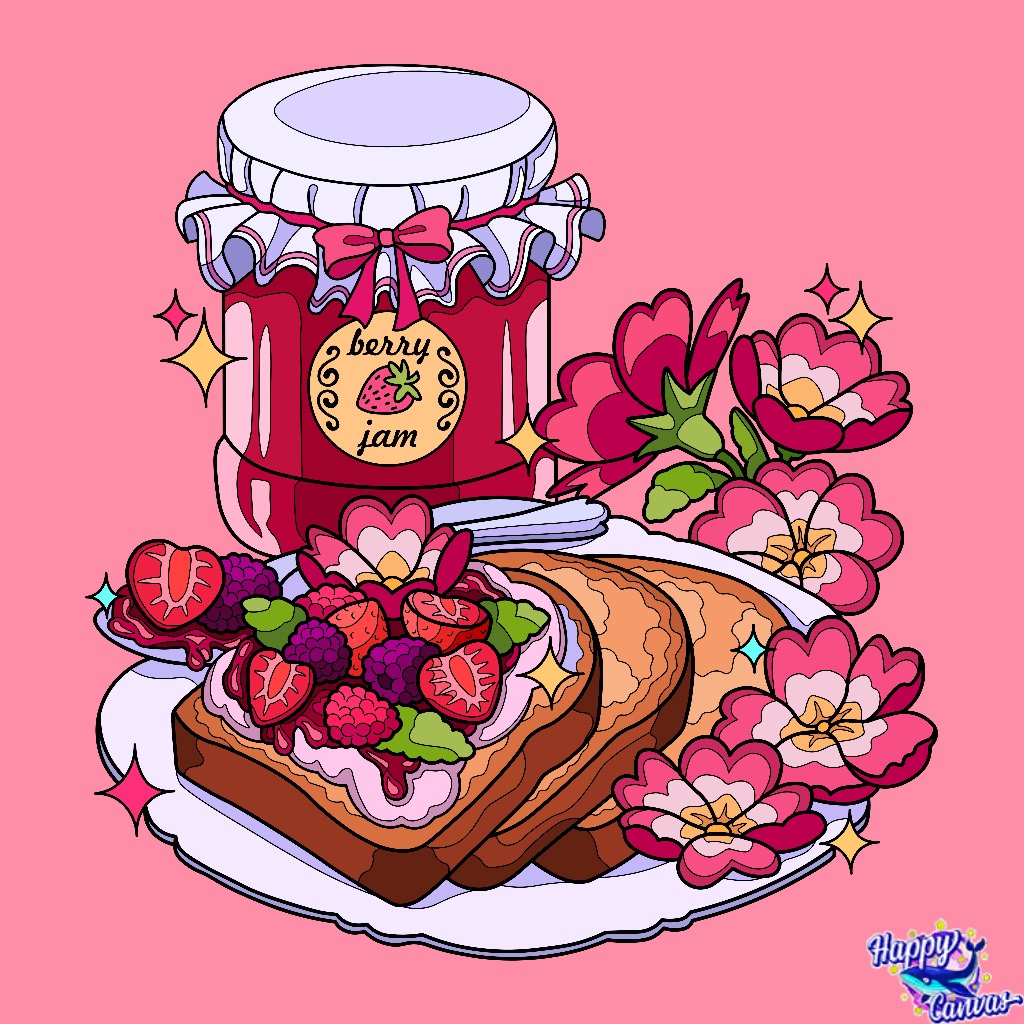 Solve Toast and Jam jigsaw puzzle online with 289 pieces