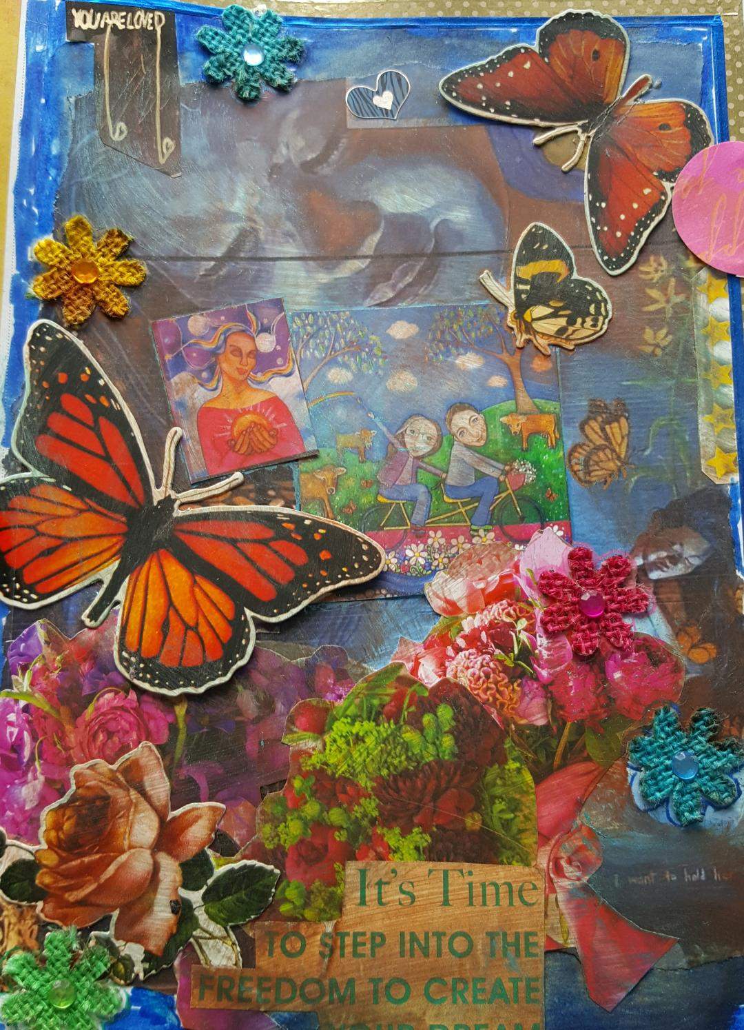 Solve butterflies are free to fly jigsaw puzzle online with 234 pieces