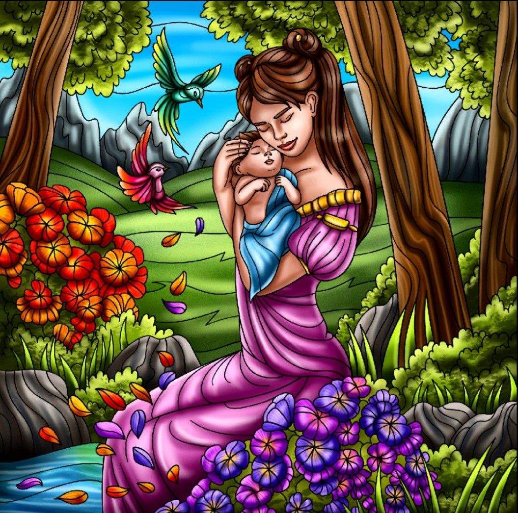 Solve PUZZLE Our New Baby jigsaw puzzle online with 196 pieces