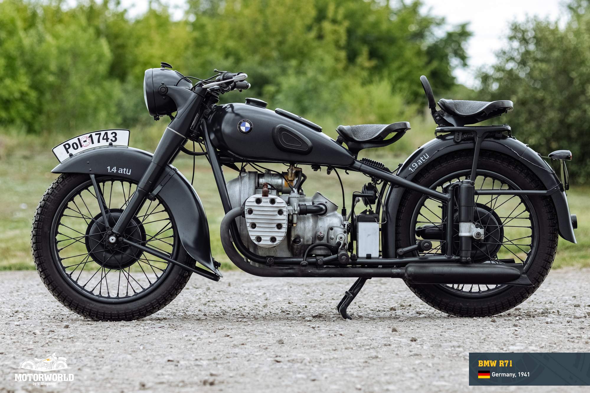 Bmw R71 Solve BMW R71 Germany 1941 jigsaw puzzle online with 600 pieces
