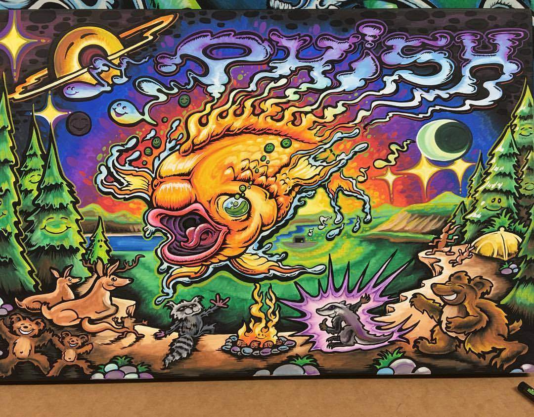 Solve Phish jigsaw puzzle online with 252 pieces