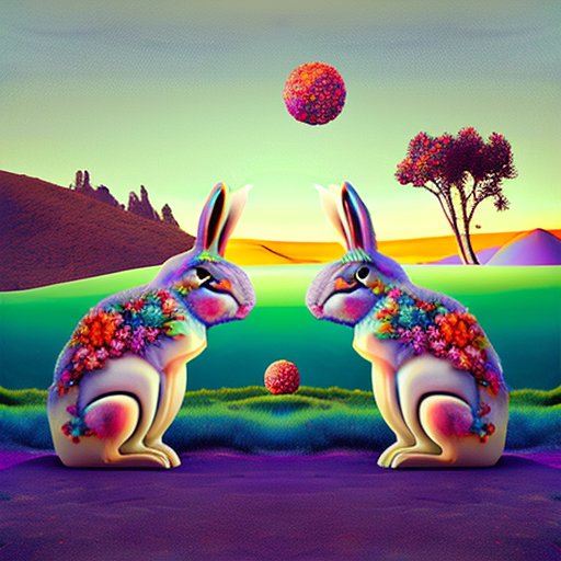 Jigsaw Puzzle 9 pieces Bunny dreams Jigidi