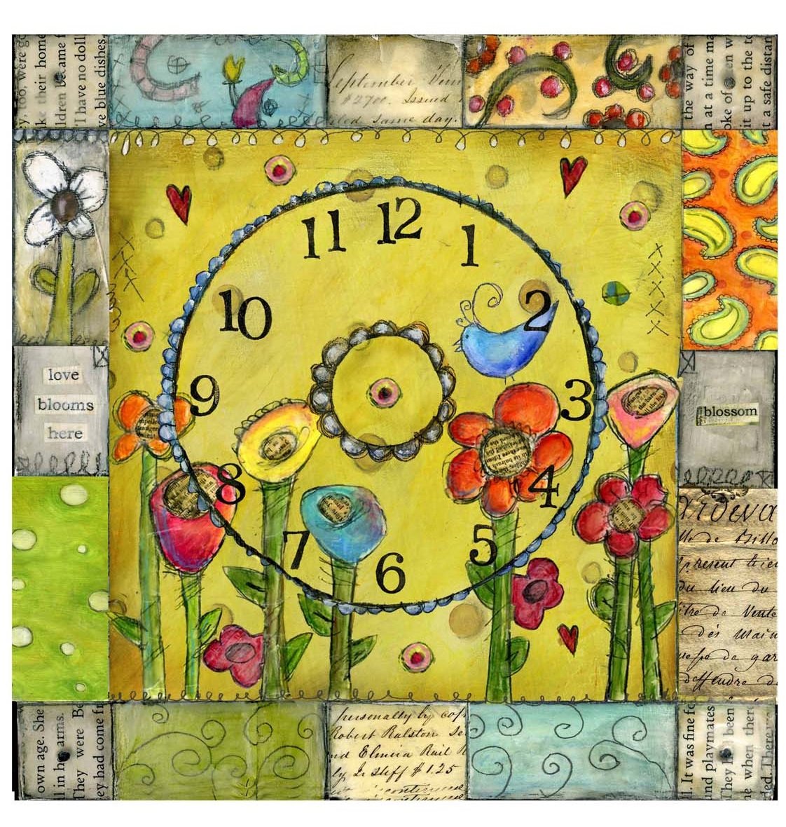 Prety Clock Solve Pretty Clock jigsaw puzzle online with 255 pieces