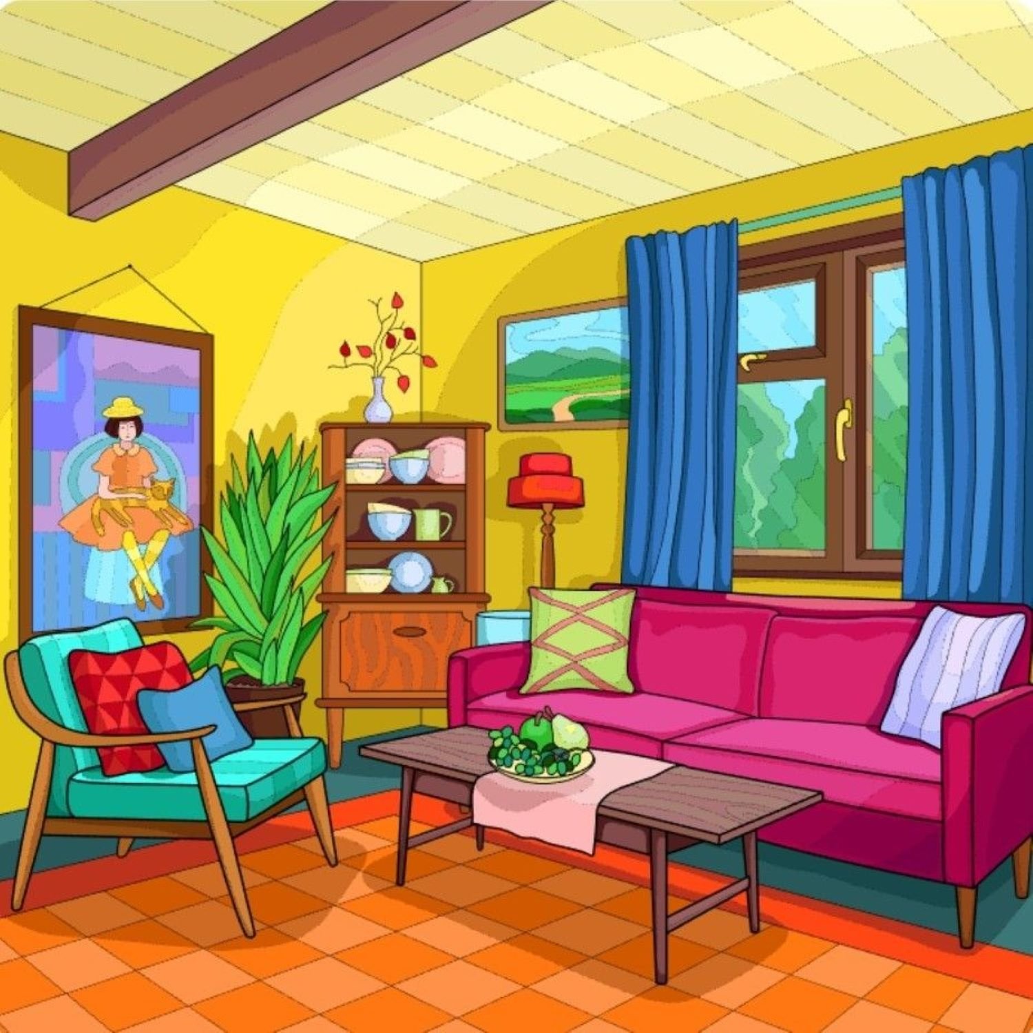 Solve Living Spaces Series jigsaw puzzle online with 306 pieces