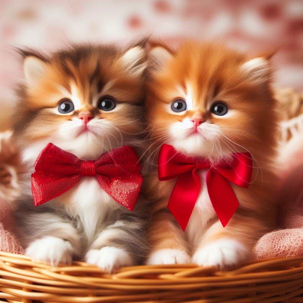 Solve Adorable kittens jigsaw puzzle online with 121 pieces