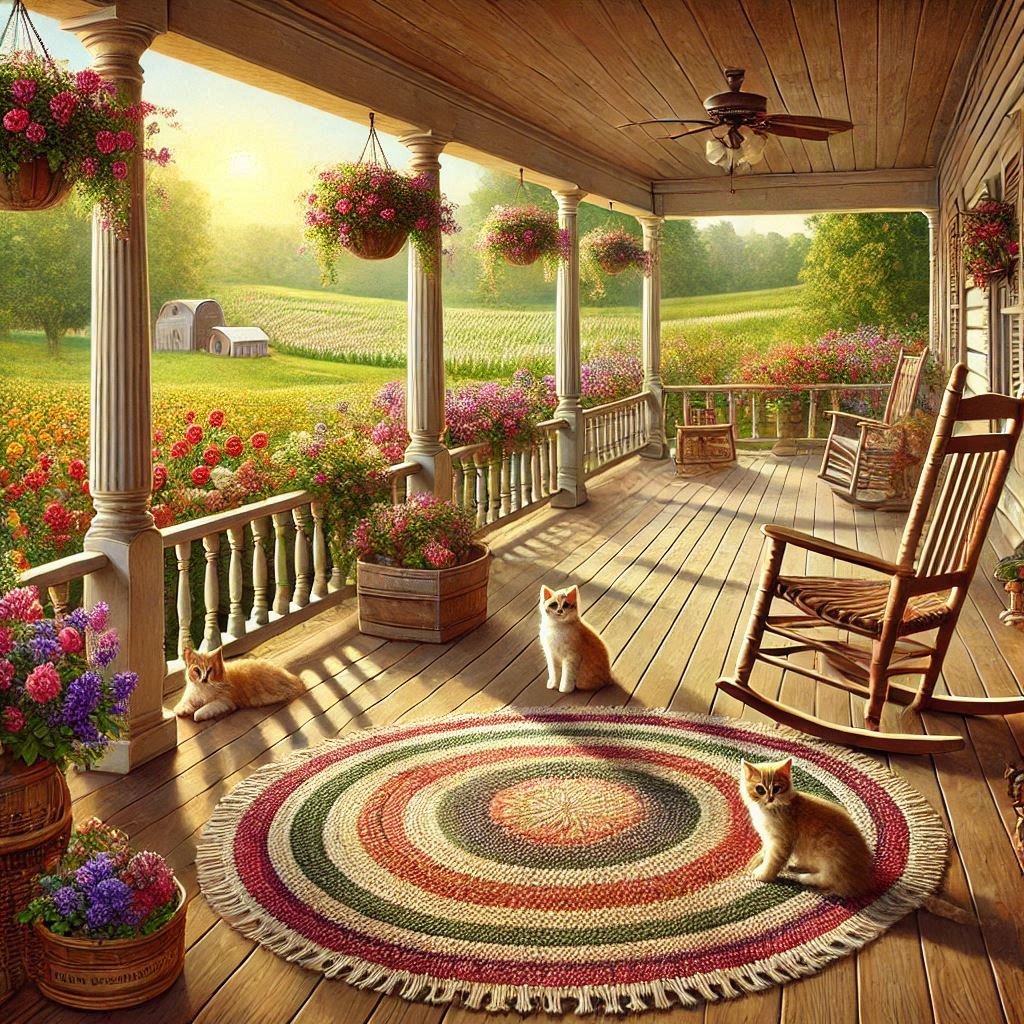 Solve Porch jigsaw puzzle online with 49 pieces