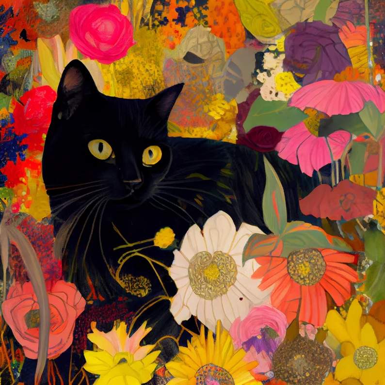 Solve by Gustav Klimt jigsaw puzzle online with 64 pieces