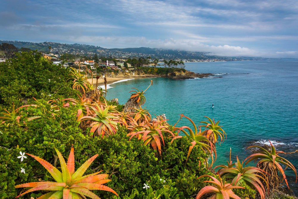 Solve Southern California Beach jigsaw puzzle online with 77 pieces