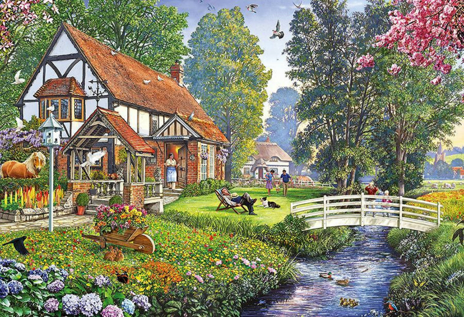 Художник чак пинсон. Steve crisp картины. Бытовая живопись художник ray cresswell. Картинки для пазлов красивые. Стив крисп картины.