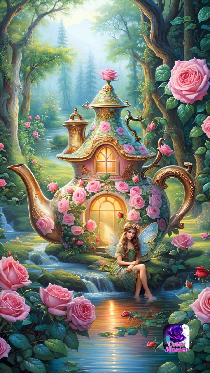 Solve A View of a Special Fairy's House..... jigsaw puzzle online with ...