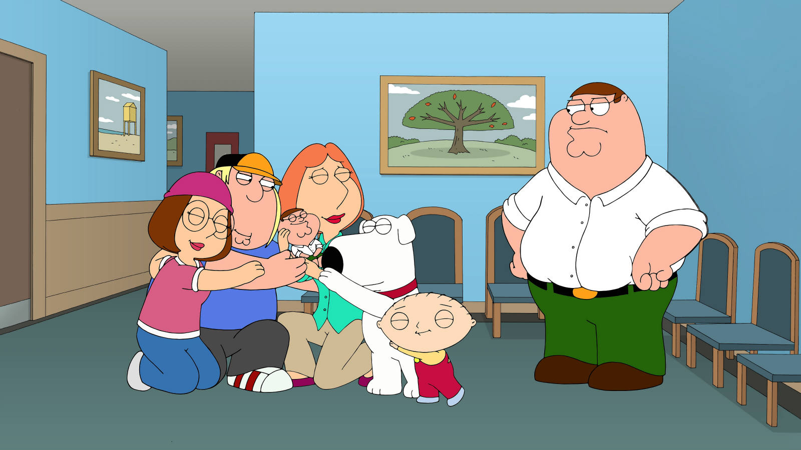Solve Family Guy jigsaw puzzle online with 405 pieces