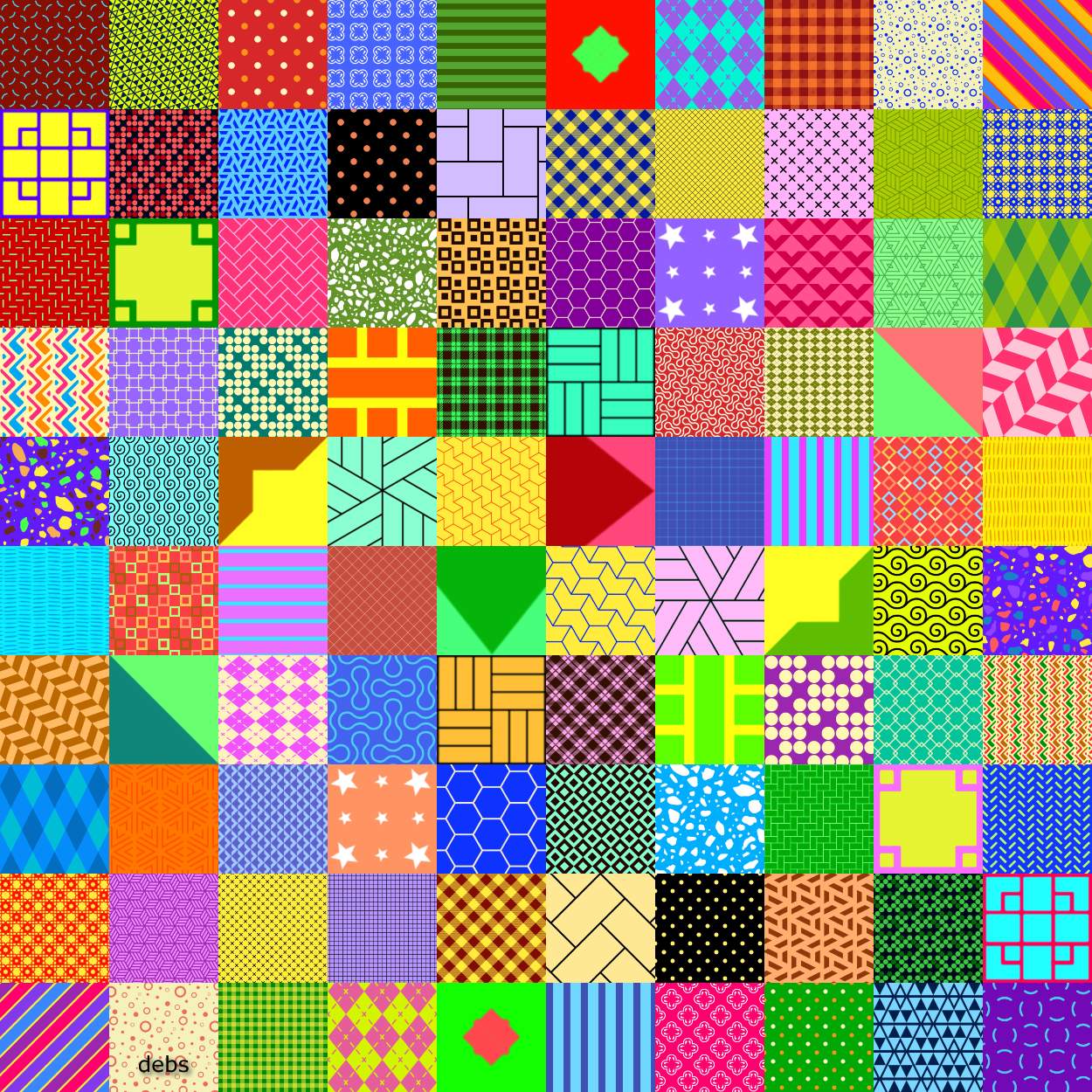 Jigsaw Puzzle | 100 pieces | Sunday patterns | Jigidi
