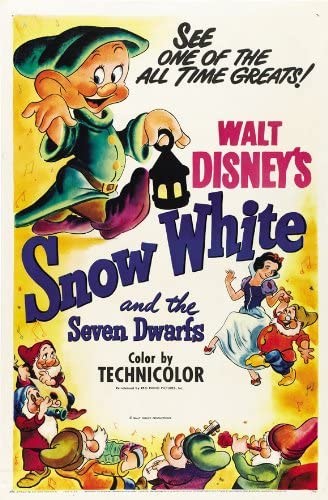Solve Snow White and the Seven Dwarfs jigsaw puzzle online with 12 pieces