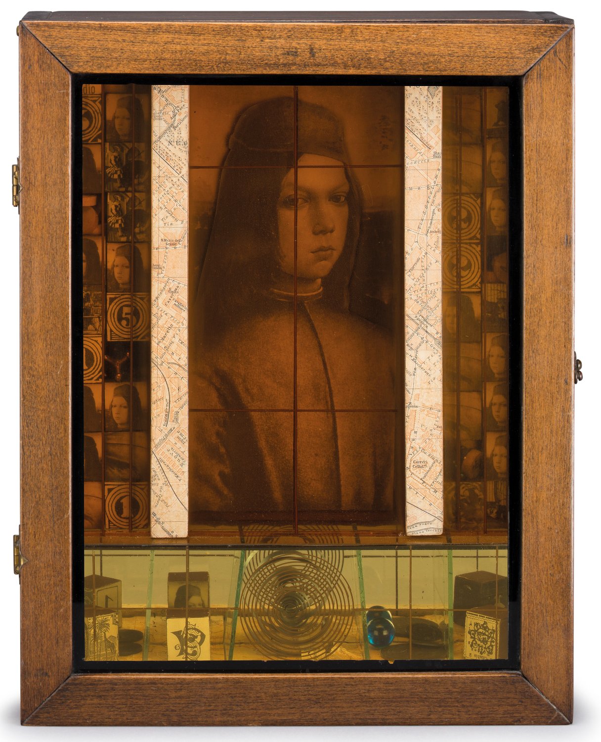 Solve Joseph Cornell Medici Slot Machine, 1943 jigsaw puzzle online
