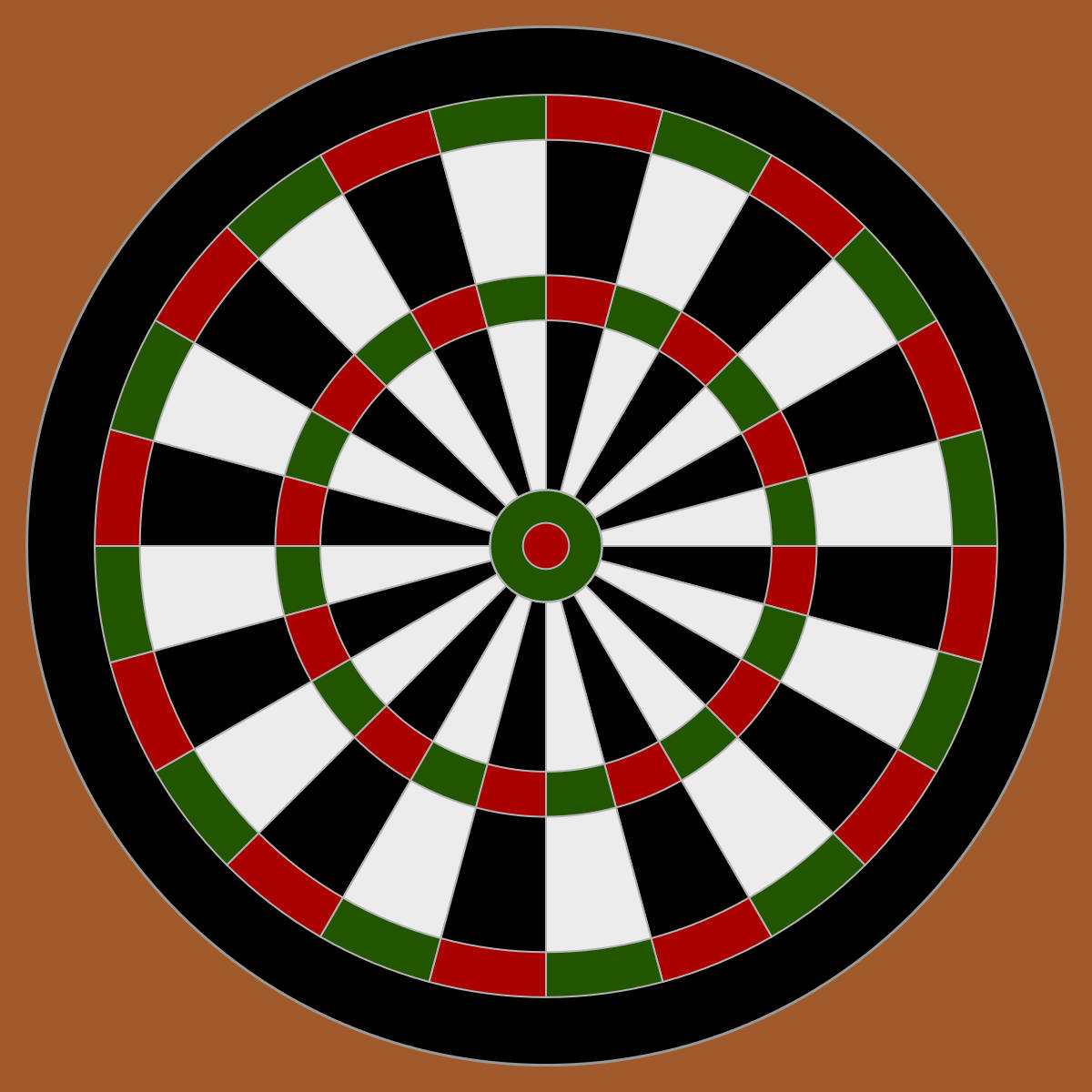 Solve dart board jigsaw puzzle online with 400 pieces