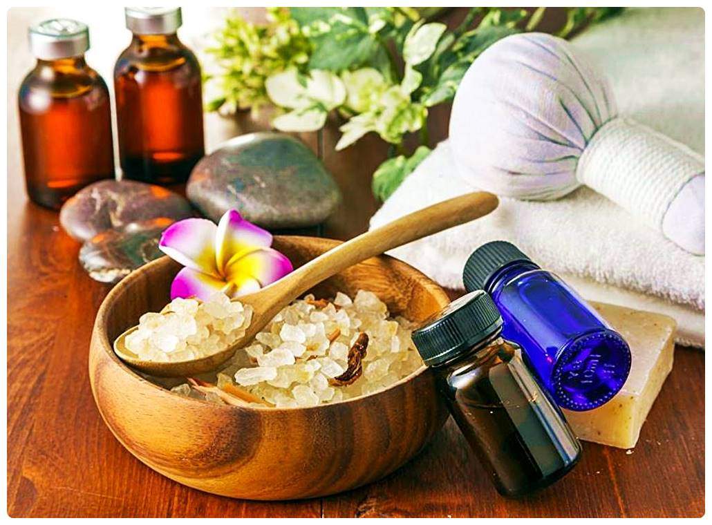Spa Puzzled Solve Ready for a Relaxing Spa Bath jigsaw puzzle online with 221 pieces