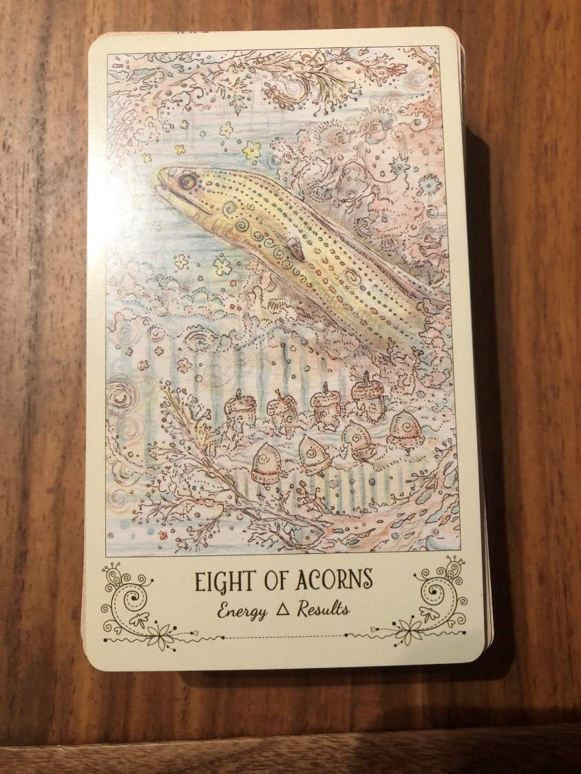 Solve Tarot 17 April jigsaw puzzle online with 48 pieces