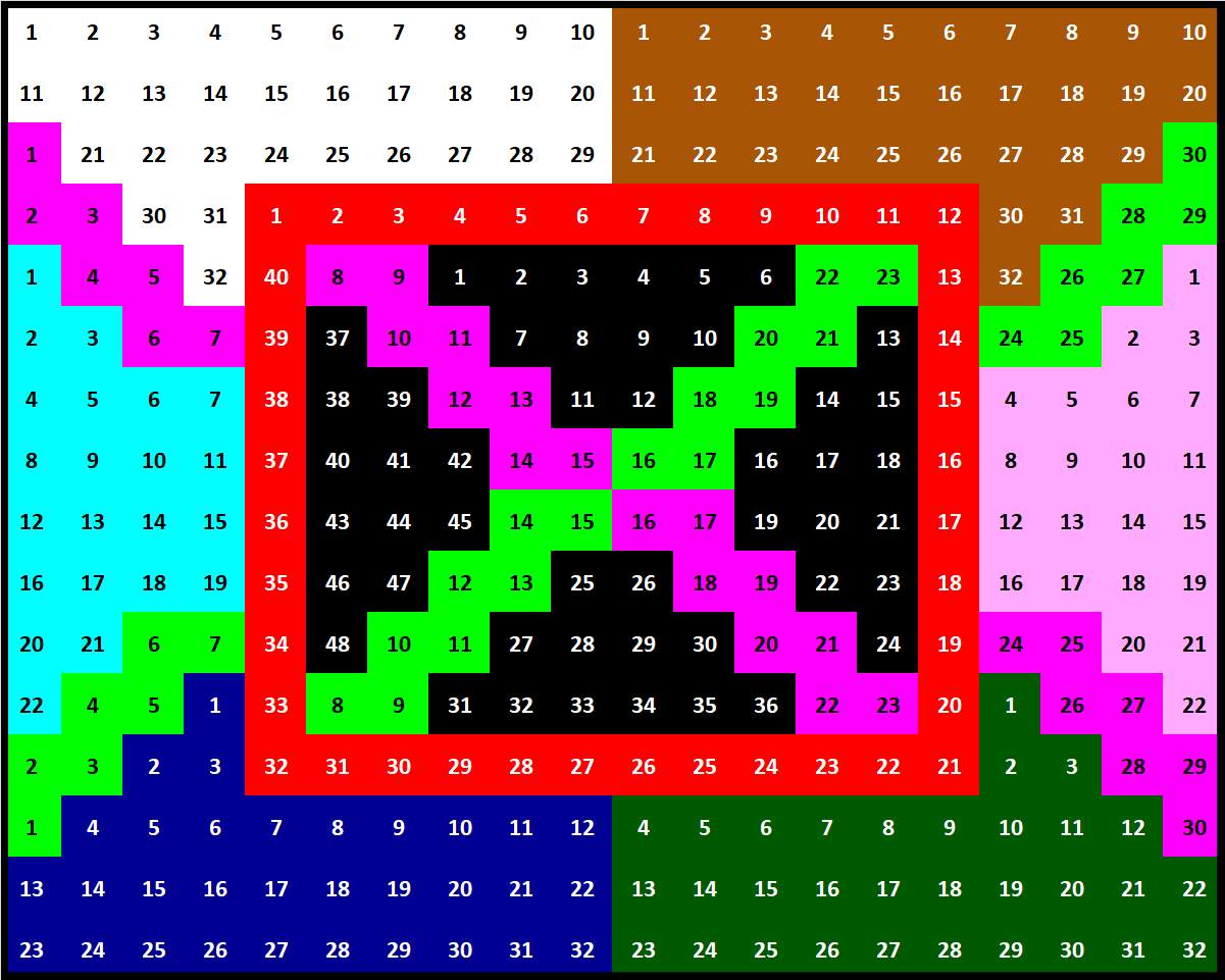 727 Exploding Solve Number 727 exploding bullseye 320 jigsaw puzzle online with 320 ...