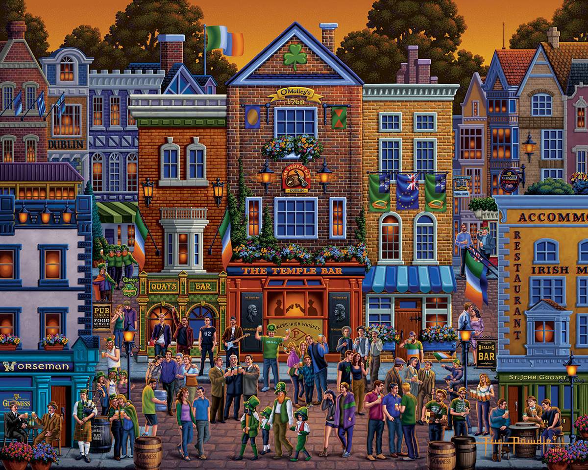 Solve Dublin 4 jigsaw puzzle online with 99 pieces