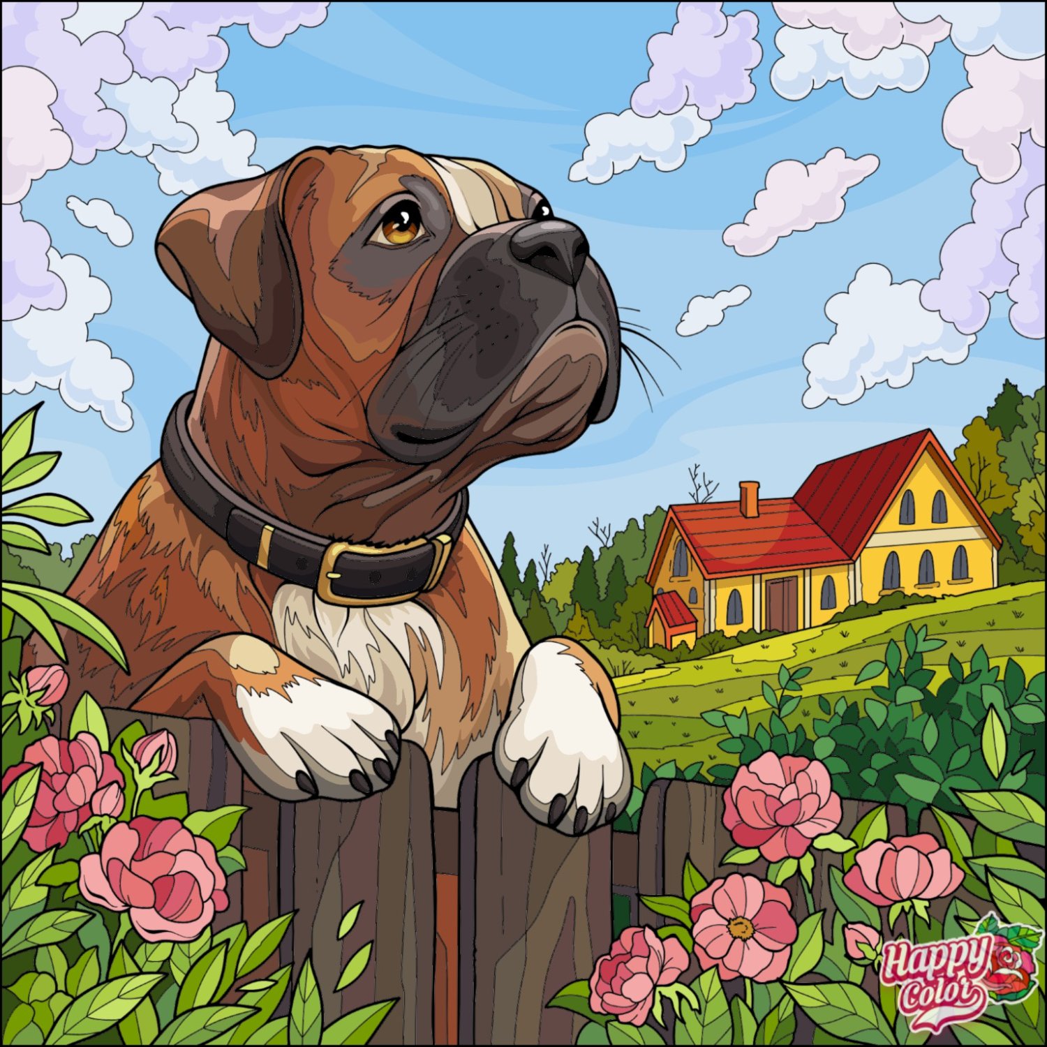 Solve Doggo jigsaw puzzle online with 289 pieces