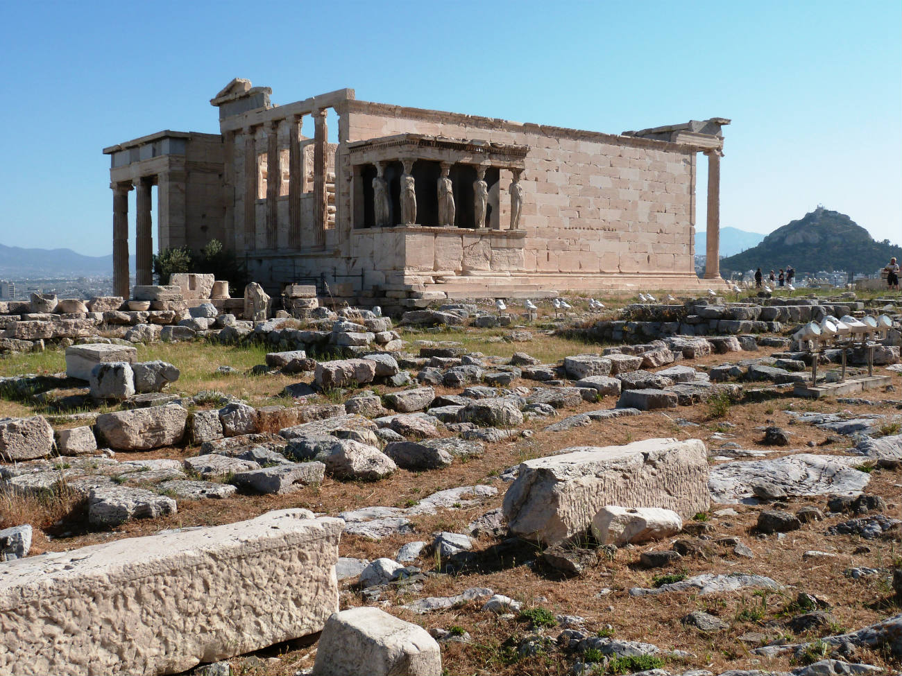 Solve The Erechtheion on the Acropolis Athens jigsaw puzzle online Solve The Erechtheion on the Acropolis Athens jigsaw puzzle online