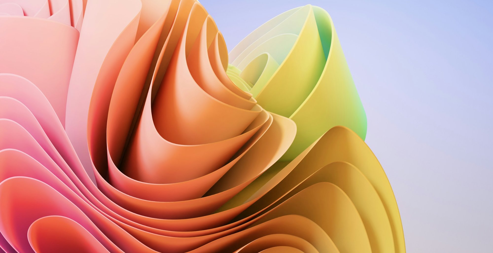 Solve 3D Renders Vibrant abstract 3D composition with warm tones jigsaw ...