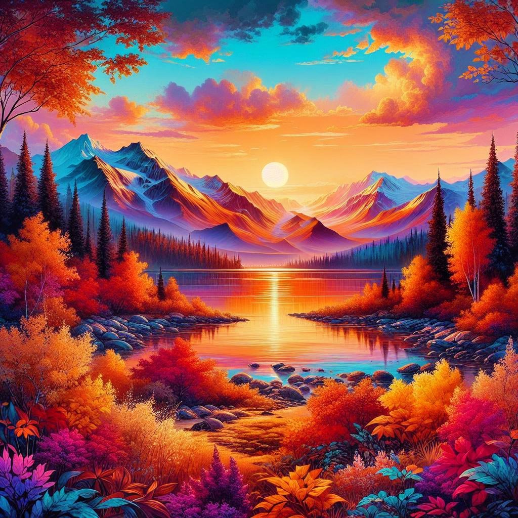 jigsaw-puzzle-81-pieces-sunset-in-alaska-jigidi