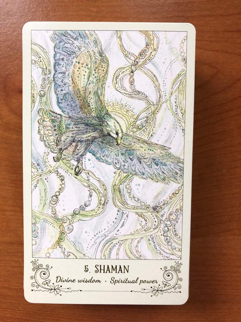 Solve Tarot 24 April jigsaw puzzle online with 48 pieces